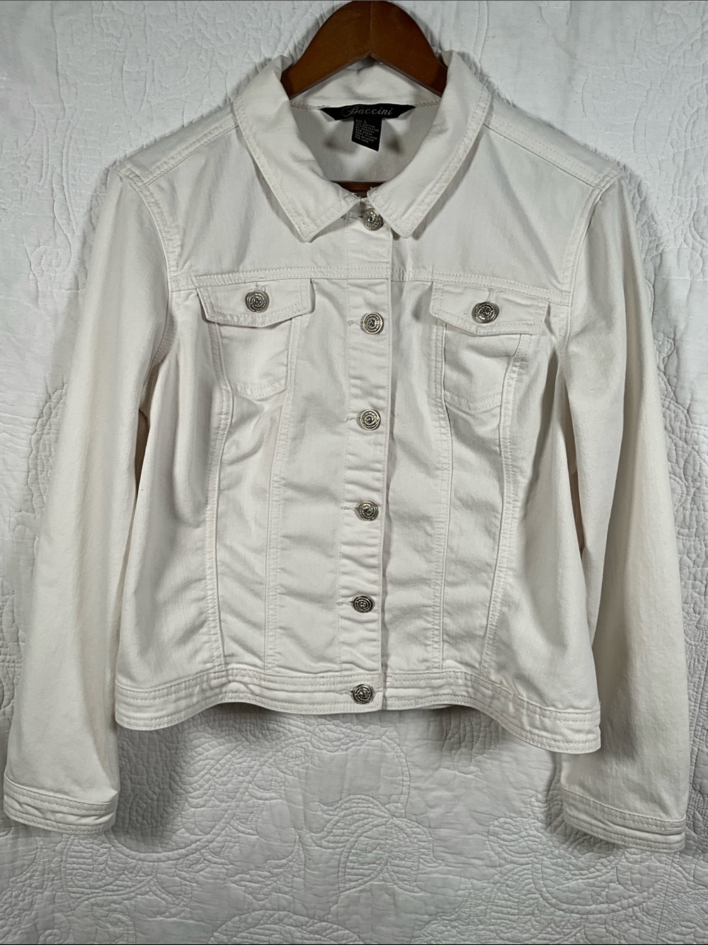 Baccini Womens Denim Jacket